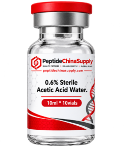 0.6% sterile acetic acid water.” 10ml*10vials